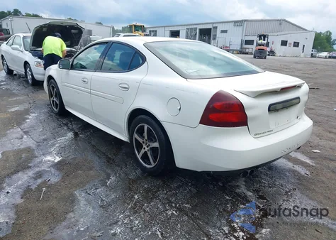 2004 Pontiac Grand Prix Gt1 from USA, damaged, VIN 2G2WP522441294535